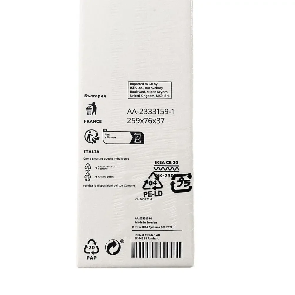 IKEA VINTERFINT 2023 Red Unscented Candles (2 Sets of 8) 16 Red Candles